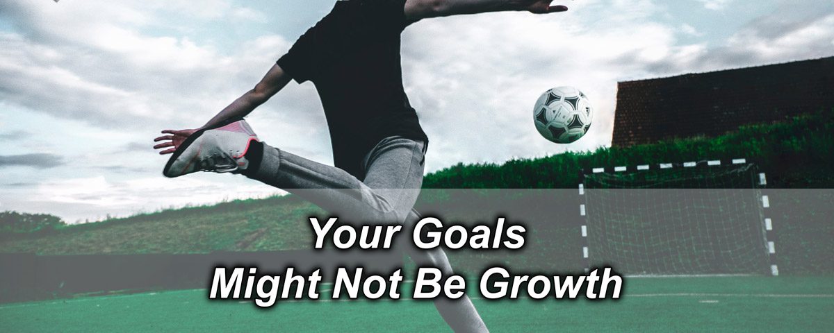 Your Goals Might Not Be Growth